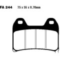 EBC Brakes GPFAX Sintered Road Race Brake Pads Front - GPFAX244HH EBC Brakes GPFAX Sintered Road Race Brake Pads Front - GPFAX244HH